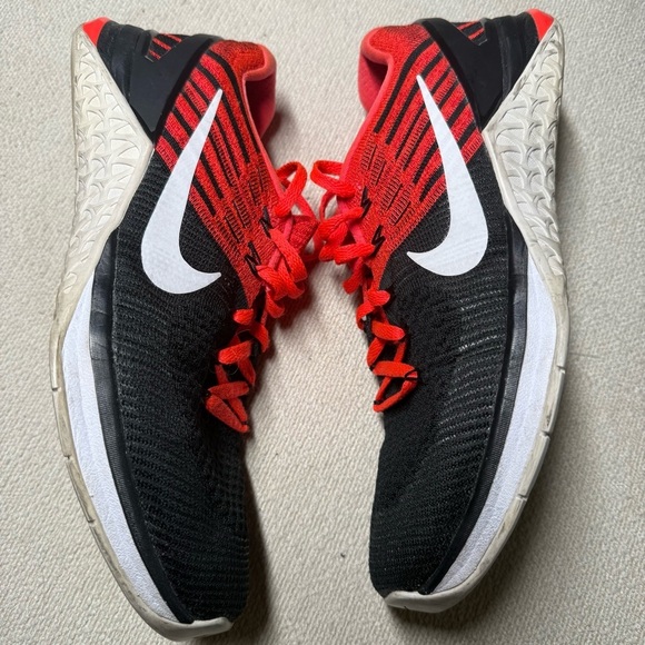 Nike Metcon DSX Flyknit Training Shoes Black Red CrossFit Sneakers main image 8